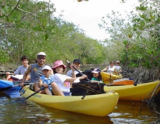  Kayak en famille 